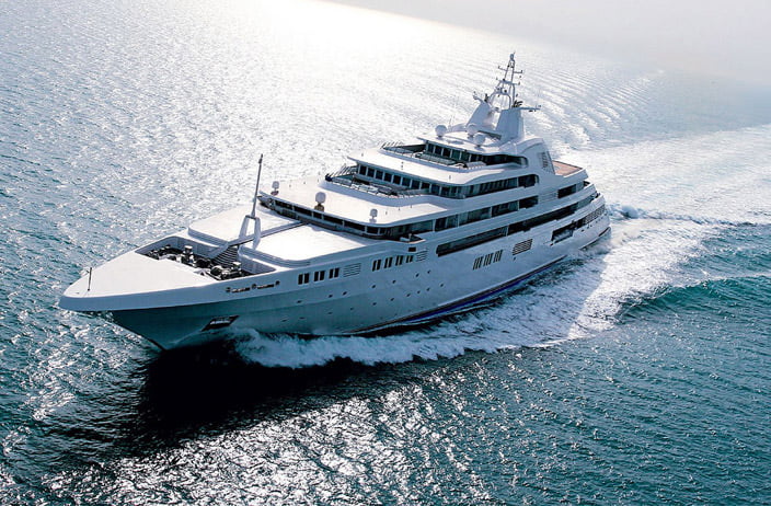Самая дорогая яхта в мире #4 Dubai. Цена $350 млн.