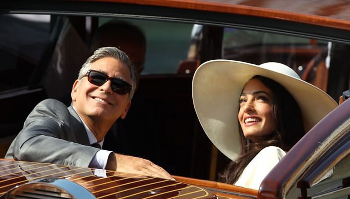Джордж Клуни женился на Амаль Аламуддин | фото со свадьбы