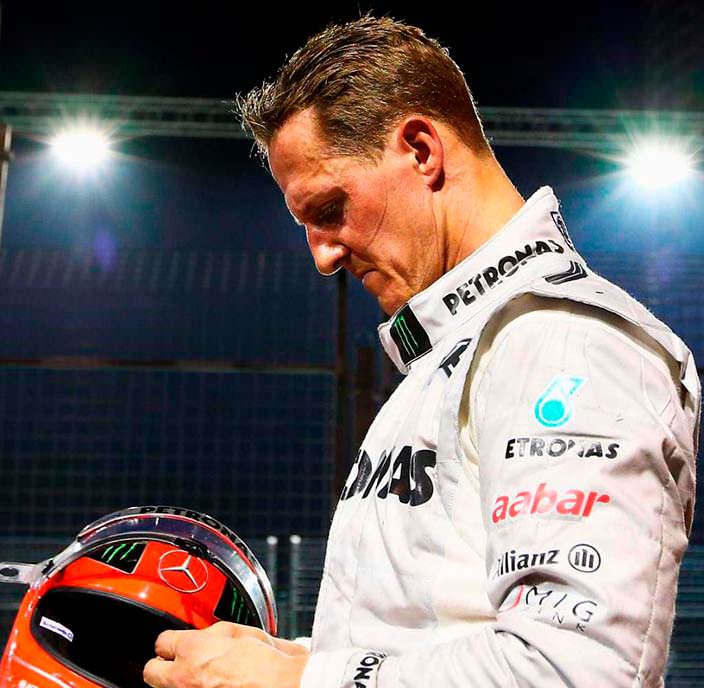Фото | Михаэль Шумахер до аварии в 2013 году