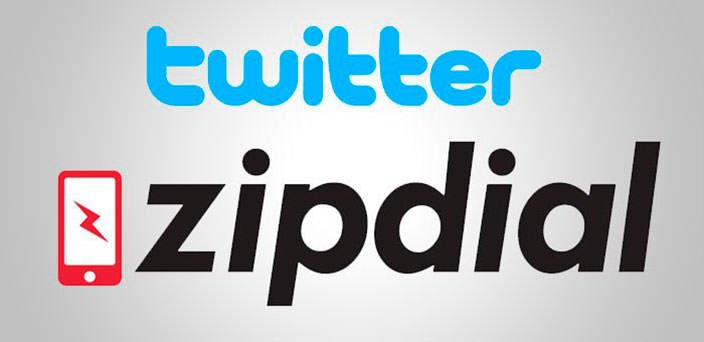 Twitter и ZipDial