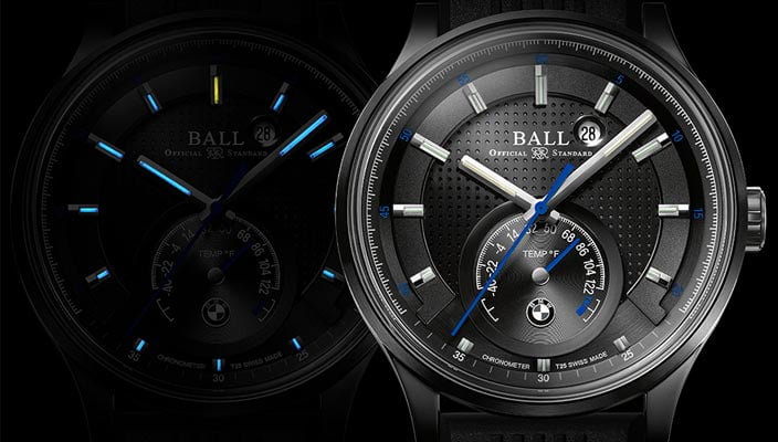 Мужские швейцарские часы Ball BMW TMT Chronometer
