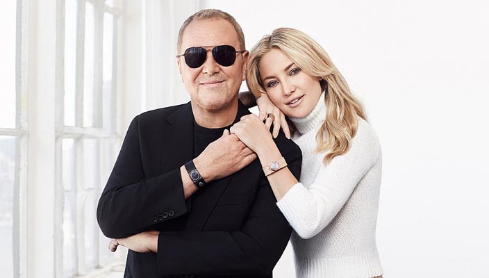 Майкл Корс и Кейт Хадсон для Watch Hunger Stop