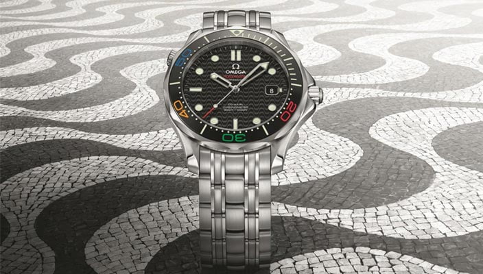 Олимпийские часы Omega Seamaster Diver 300M Rio 2016