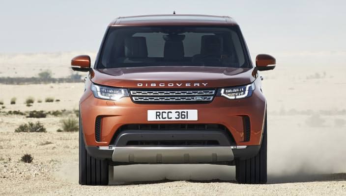Новый внедорожник Land Rover Discovery 2017