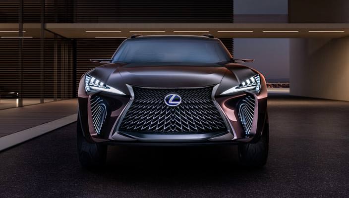 Самый маленький кроссовер Lexus UX Concept