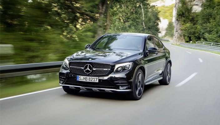 Горячий кроссовер Mercedes-AMG GLC 43 Coupe