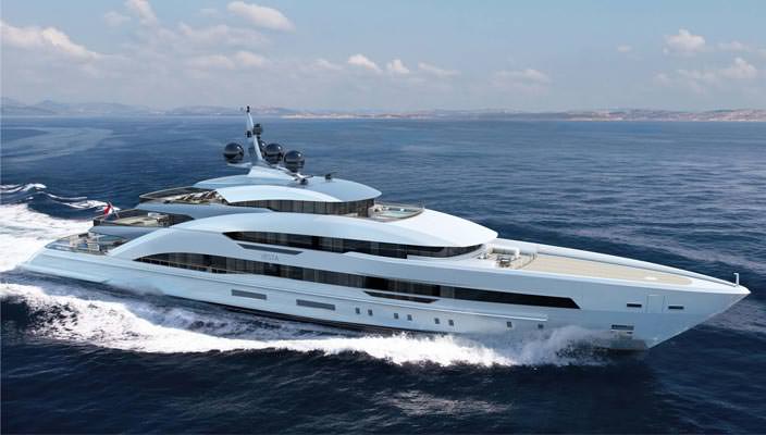 Крупнейшая яхта Project Vista от Heesen Yachts