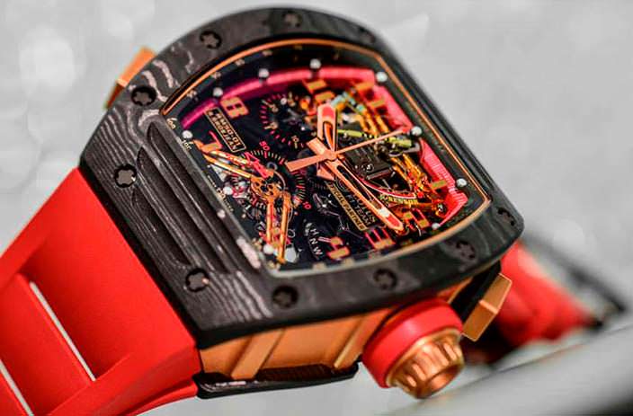 Ограниченные швейцарские часы Richard Mille RM 50-01 G-Sensor