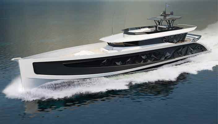 Суперъяхта Black Iceberg. Дизайнер Макс Живов | фото