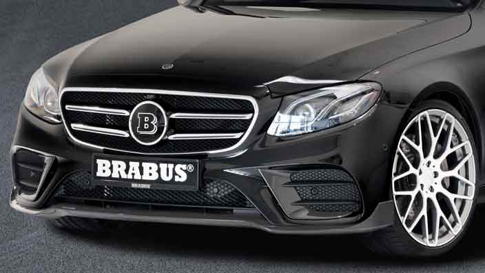Сплиттер для Mercedes-Benz E-Class от Brabus