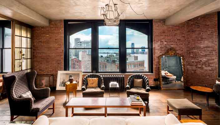 Кирстен Данст продает пентхаус на Манхэттене | фото, цена