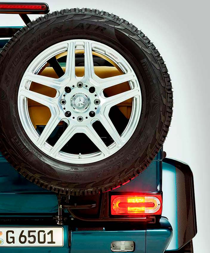 Запасное колесо Mercedes-Maybach