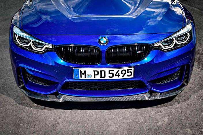 Фото | 2018 BMW M4 CS: радиаторная решетка