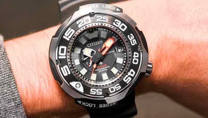 Citizen Eco-Drive Promaster: профессиональные дайверсие часы
