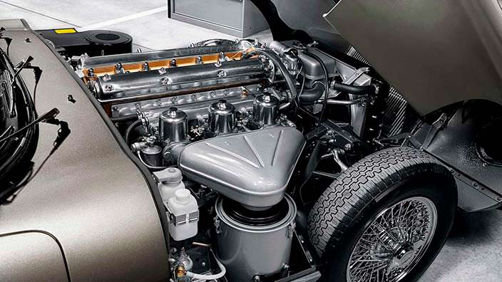 Двигатель Jaguar E-Type Reborn