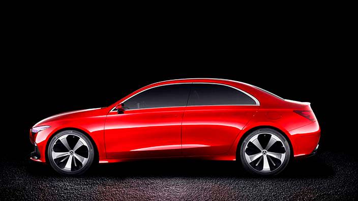 Mercedes-Benz Concept A Sedan: дизайн Aesthetics A