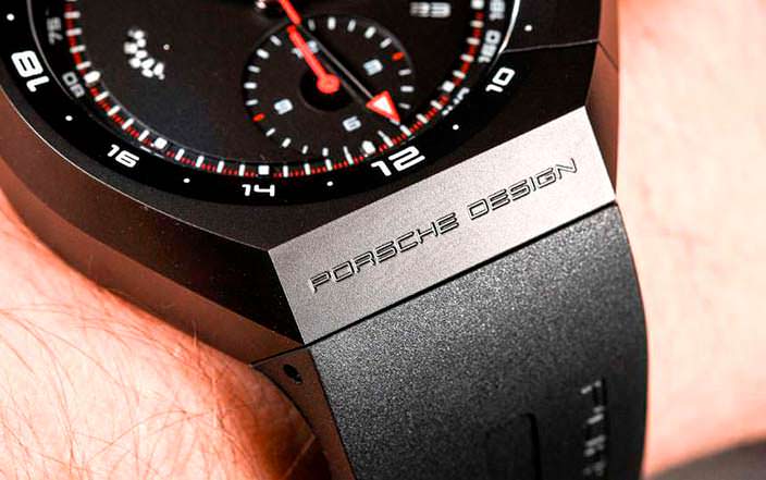 Часы с каучуковым ремешком от Porsche Design