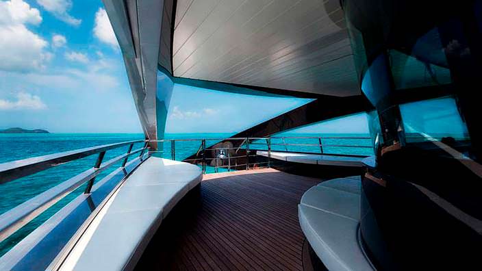 Фото | Палуба яхты The Ocean Emerald от Roadriquez Yachts