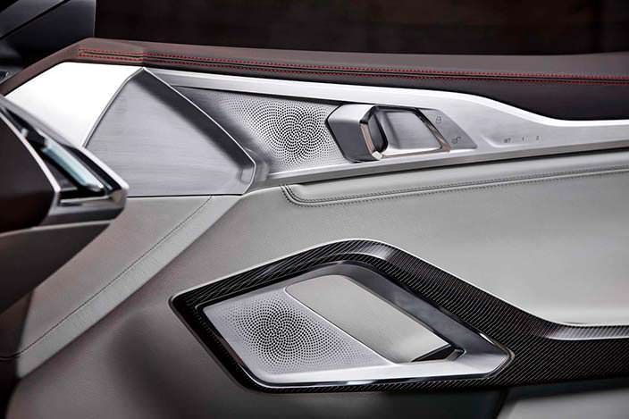 Дизайн отделки двери BMW 8-Series Coupe 2017 года