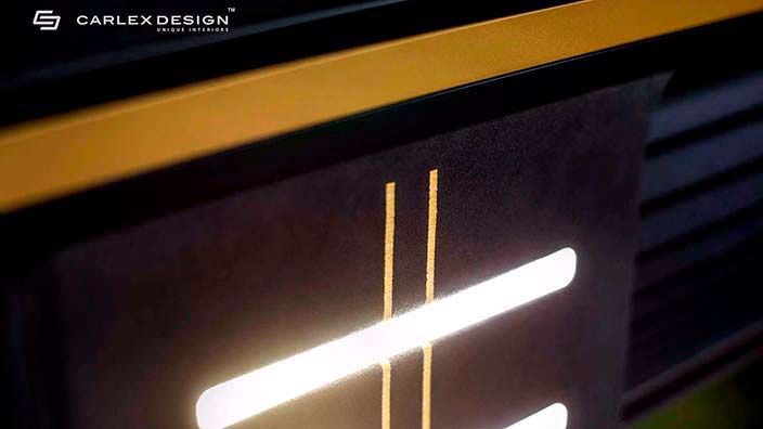 Светодиодное освещение салона Mercedes Sprinter от Carlex