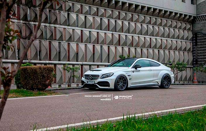Новый обвес кузова Mercedes-AMG C63 Coupe от Prior Design