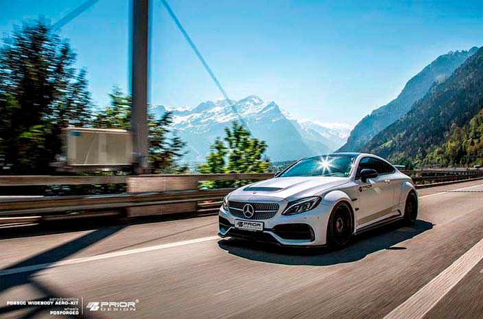 Фото | Тюнинг Mercedes-AMG C63 Coupe от Prior Design