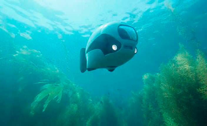 Вышел первый в мире бионический подводный дрон BIKI