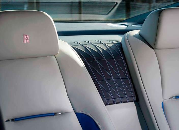 Сиденья Rolls-Royce Wraith Busan Edition