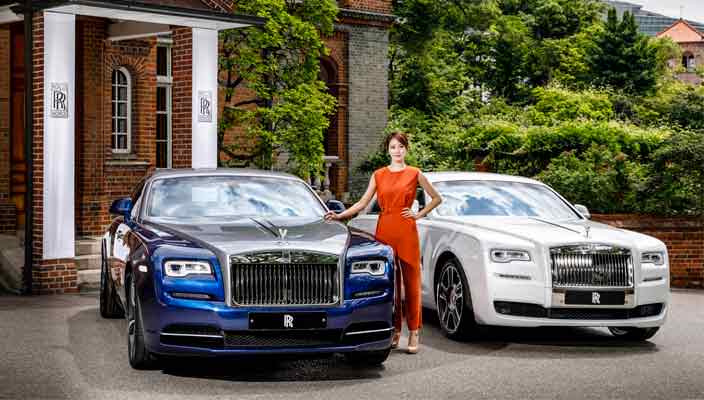 Rolls-Royce создал спецверсии Ghost и Wraith для Южной Кореи