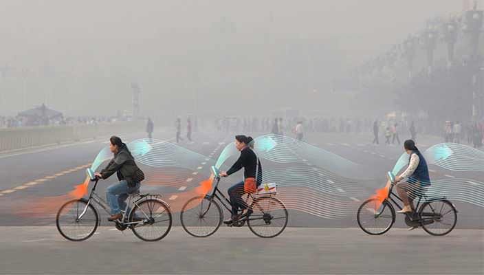 Studio Roosegaarde решит проблему смога с помощью велосипеда