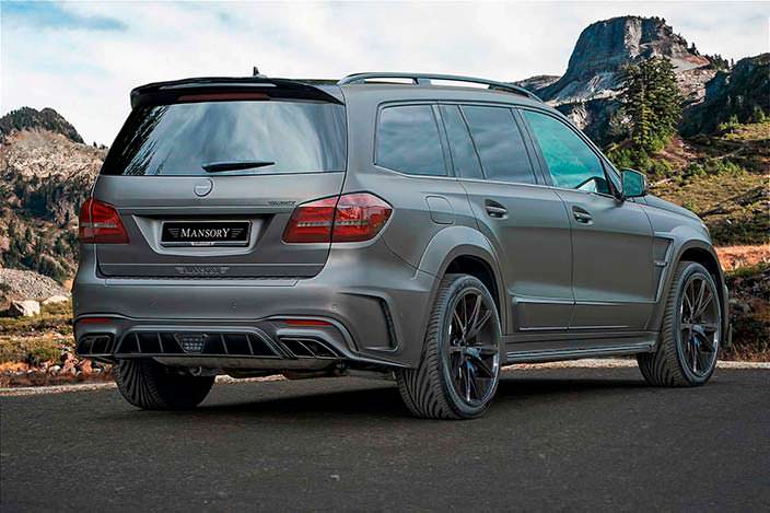 Фото | Тюнингованный Mercedes-AMG GLS 63 от Mansory