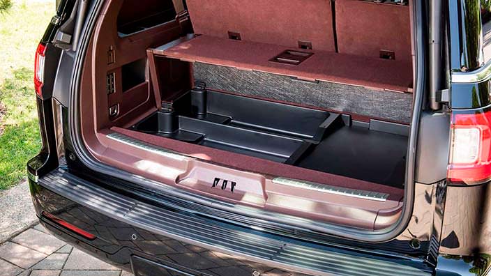 Конфигурации багажника Lincoln Navigator Extended Length