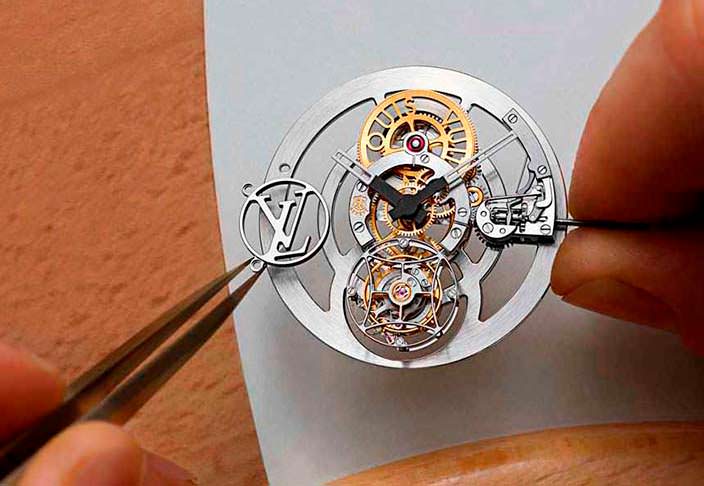 Часовой механизм LV97 для Louis Vuitton Tambour Moon