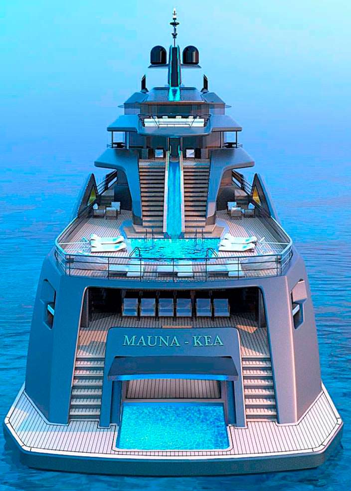 101-метровая яхта Mauna Kea от дизайнера Roberto Kurtó
