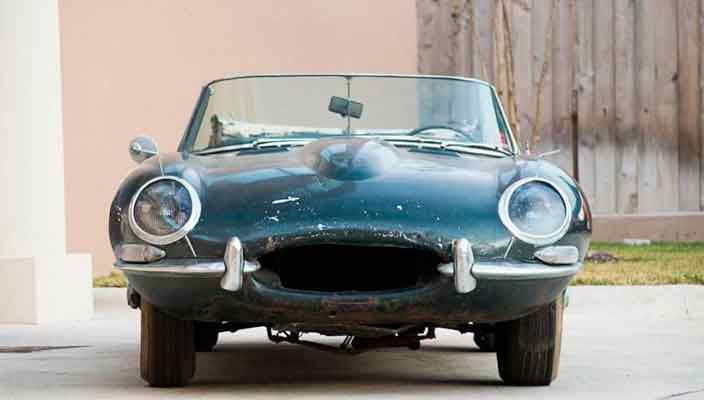 На eBay продают родстер Jaguar E-Type 1963 г. под реставрацию