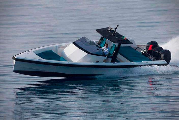 Скоростной катер-тендер Tender X от Wally Yachts