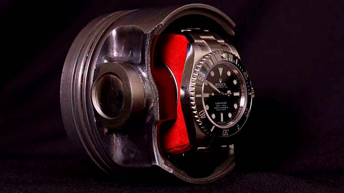 Механизированная шкатулка для часов с автоподзаводом Vi52