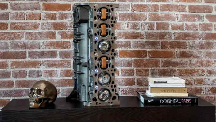 Кейс для часов с автоподзаводом из мотора BMW от Vulcan Innova