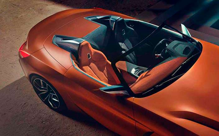 Дизайн интерьера BMW Z4 Concept. 2017 год