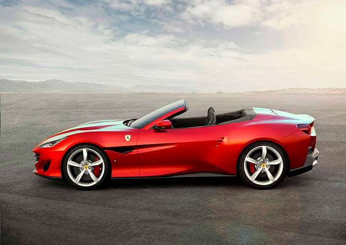 Новый кабриолет Ferrari Portofino вместо California T