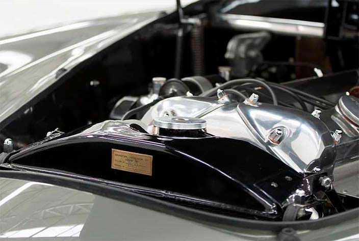 Двигатель Jaguar XK120 от Pininfarina 1954 года выпуска