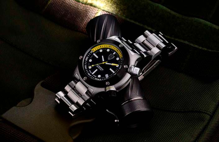Rebel AquaFin: лучшие швейцарские дайверские часы до $500