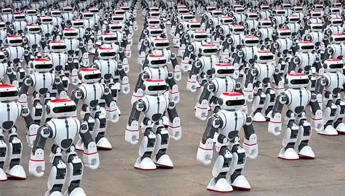 1 069 роботов натанцевали новый рекорд Гиннесса | видео