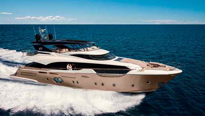 Monte Carlo Yachts построил первую яхту серии MCY96 | фото