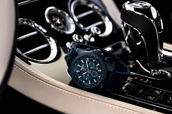 Эксклюзивные часы Bentley GT Dark Sapphire Edition