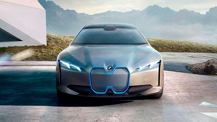 Новый электрокар BMW i Vision Dynamics