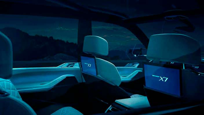 Фото салона BMW X7 iPerformance Concept