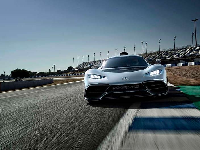 Суперкар с гибридным двигателем Mercedes-AMG Project One