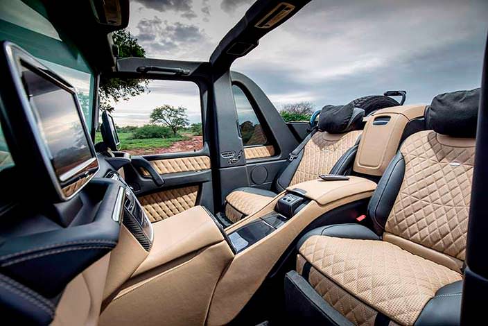 Элитный салон Mercedes-Maybach G650 Landaulet