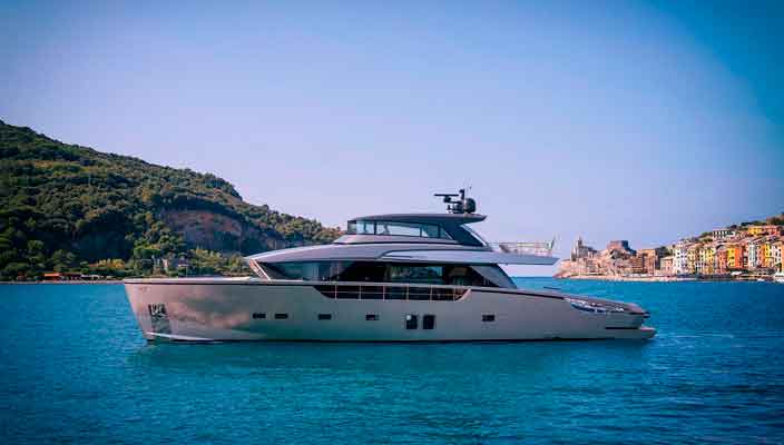 Новая яхта-кроссовер SX88 от верфи Sanlorenzo | фото